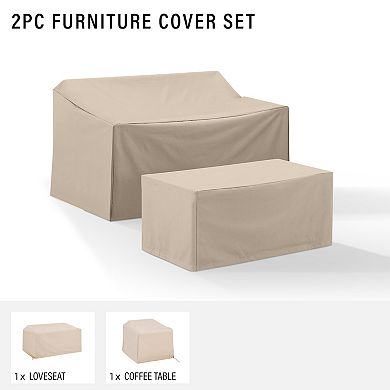 Crosley 2-Piece Furniture Cover Set