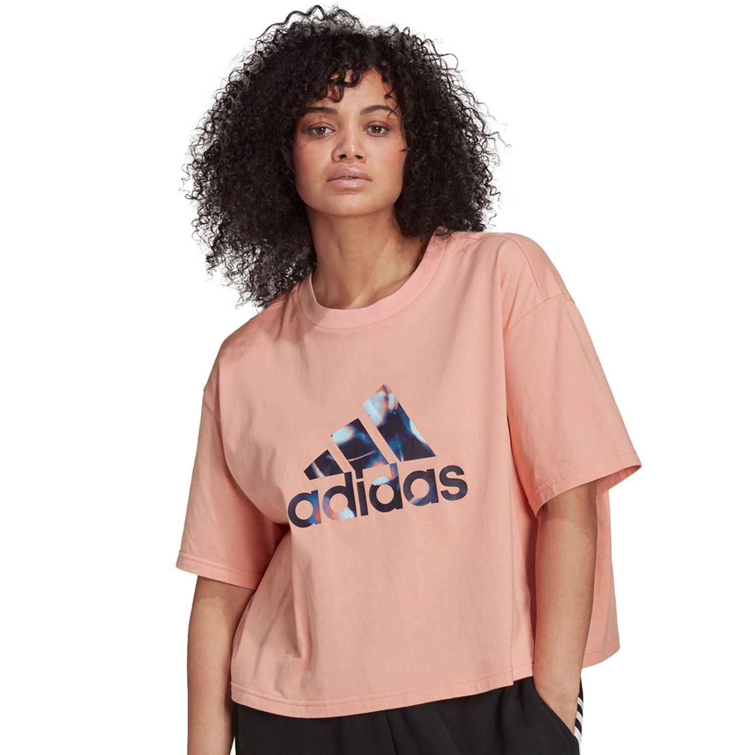 blush adidas shirt