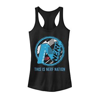 Juniors' Nerf "This Is Nerf Nation" Gear Tank Top