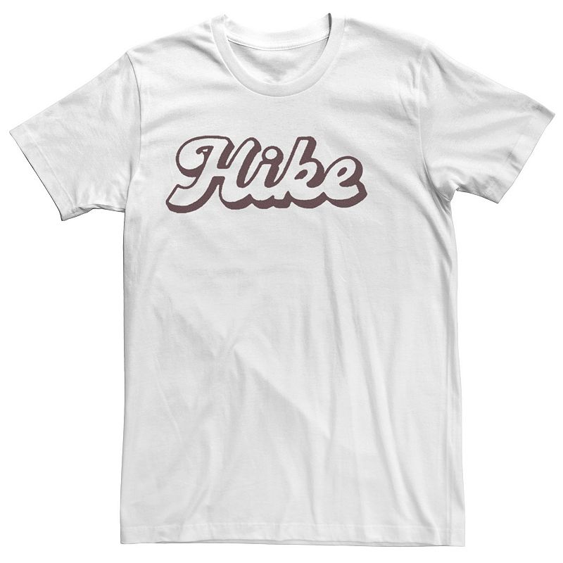 Licensed Character Men's Trendy Hike Bold Outline Tee, Size: XXL, White