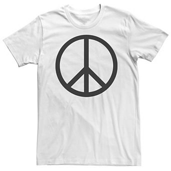 Men's Simple Peace Logo Tee