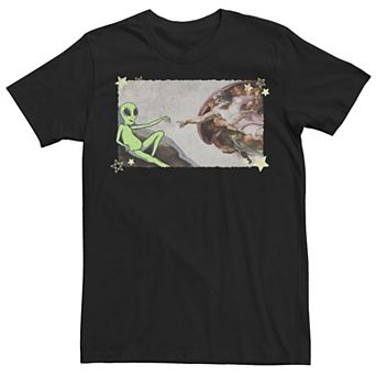 Men's The Creation Of Aliens Mural Tee