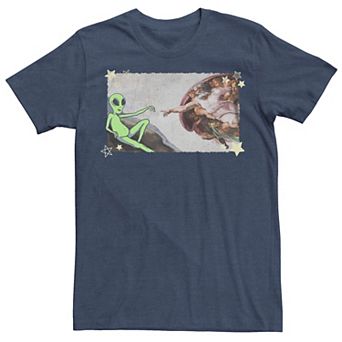 Men's The Creation Of Aliens Mural Tee