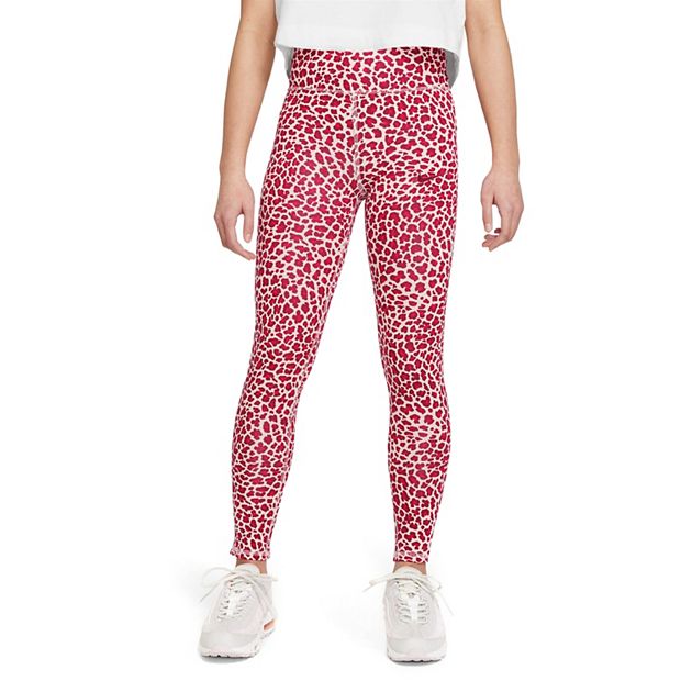 Pink Leopard print leggings for women