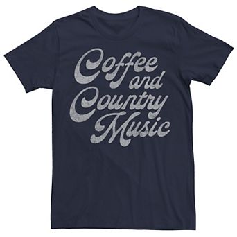 Men's Trendy Country and Coffee Tee