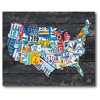 Courtside Market United States Of America Canvas Wall Art