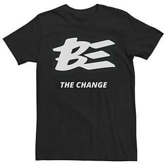 Men's Be The Change Street Wear Style Tee