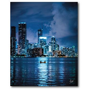 COURTSIDE MARKET City Reflexiones Canvas Wall Art