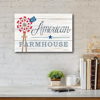 Courtside Market American Farmhouse Canvas Wall Art