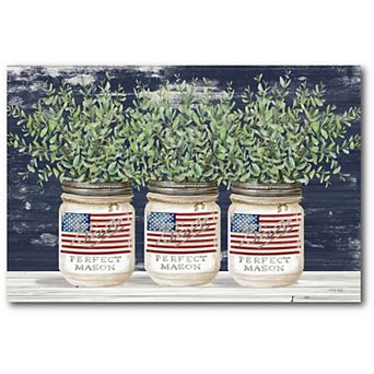 Courtside Market American Mason Canvas Wall Art