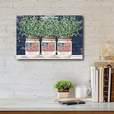 Courtside Market American Mason Canvas Wall Art
