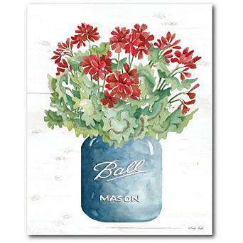 Courtside Market Blue Mason Canvas Wall Art