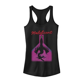 Disney's Maleficent Dragon Shadow Portrait Juniors' Tank Top
