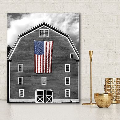 COURTSIDE MARKET Flags of Farmers XIX Canvas Wall Art