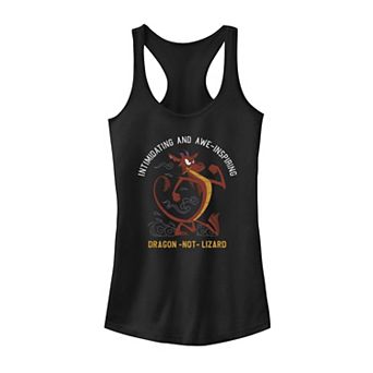 Disney's Mulan Mushu "Dragon Not Lizard" Tank Top