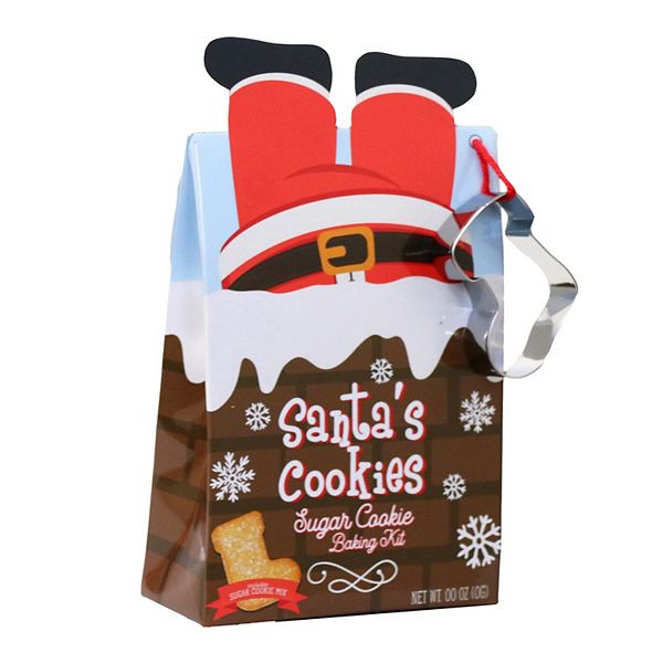Santa's Cookies Sugar Cookie Baking Kit Gift Set