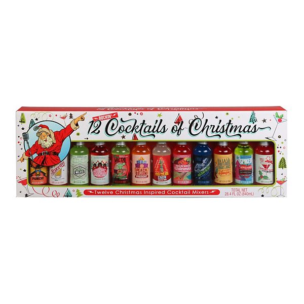 12 Cocktails of Christmas Gift Set