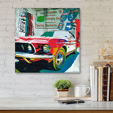 COURTSIDE MARKET Ventura Freeway Canvas Wall Art