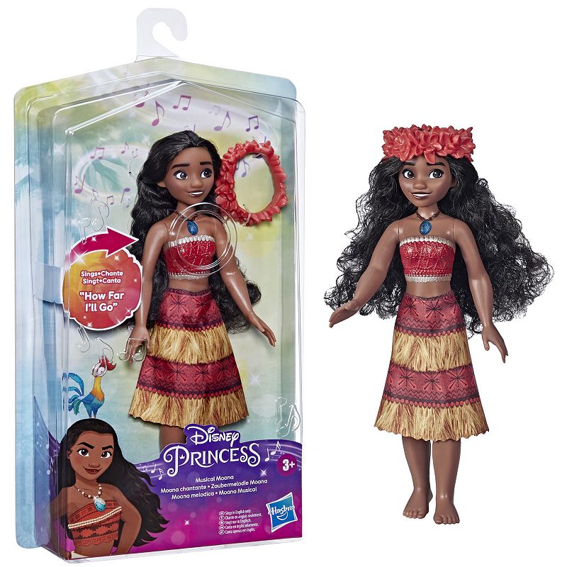 Disney Princess Musical Moana Fashion Doll, Multicolor