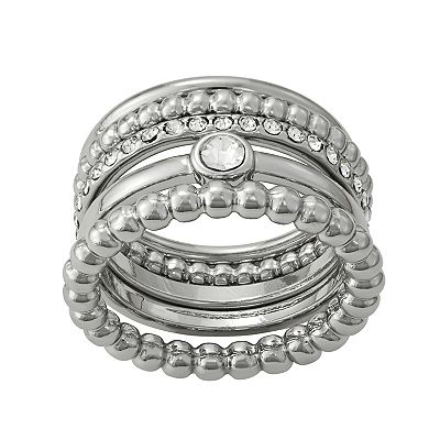 Vera wang stackable rings top