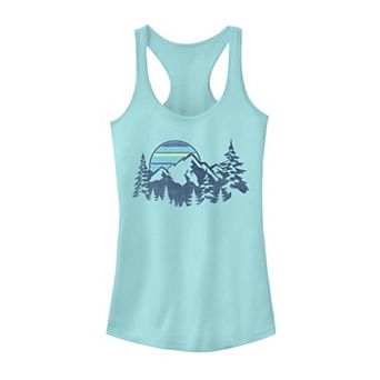 Juniors' Mountain Range Outdoor Tank Top