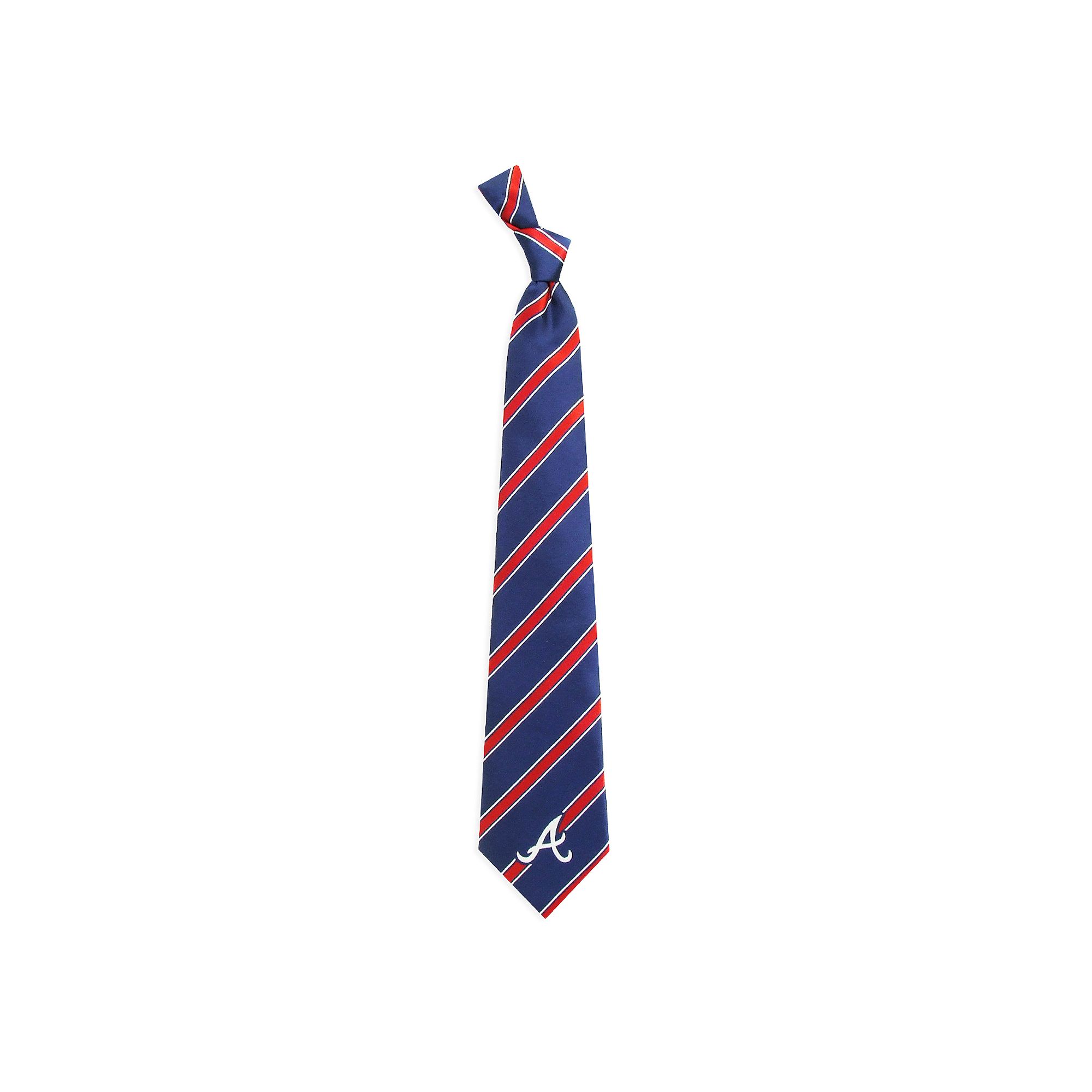 Atlanta Braves MLB Striped Tie