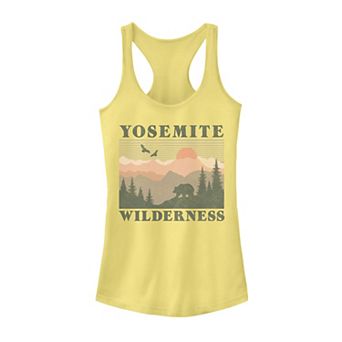 Juniors' Yosemite Wilderness Landscape Tank Top