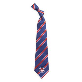 Chicago Cubs MLB Striped Tie