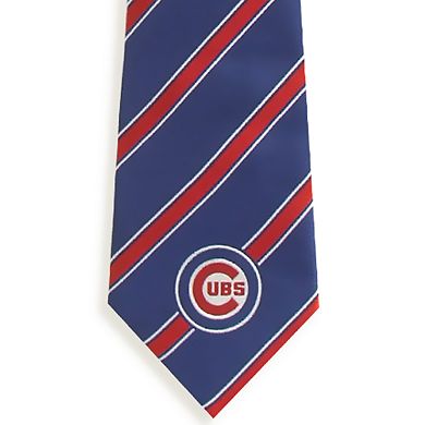 Chicago Cubs MLB Striped Tie