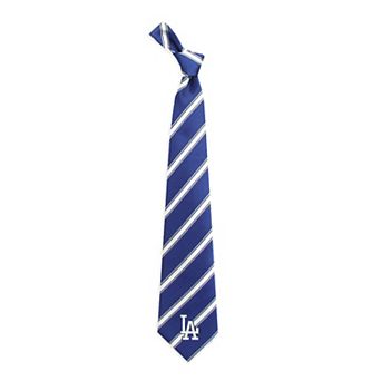 Los Angeles Dodgers MLB Striped Tie
