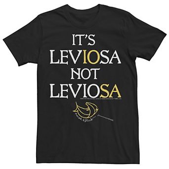 Men's Harry Potter It's LevIOsa Not LevioSA Tee