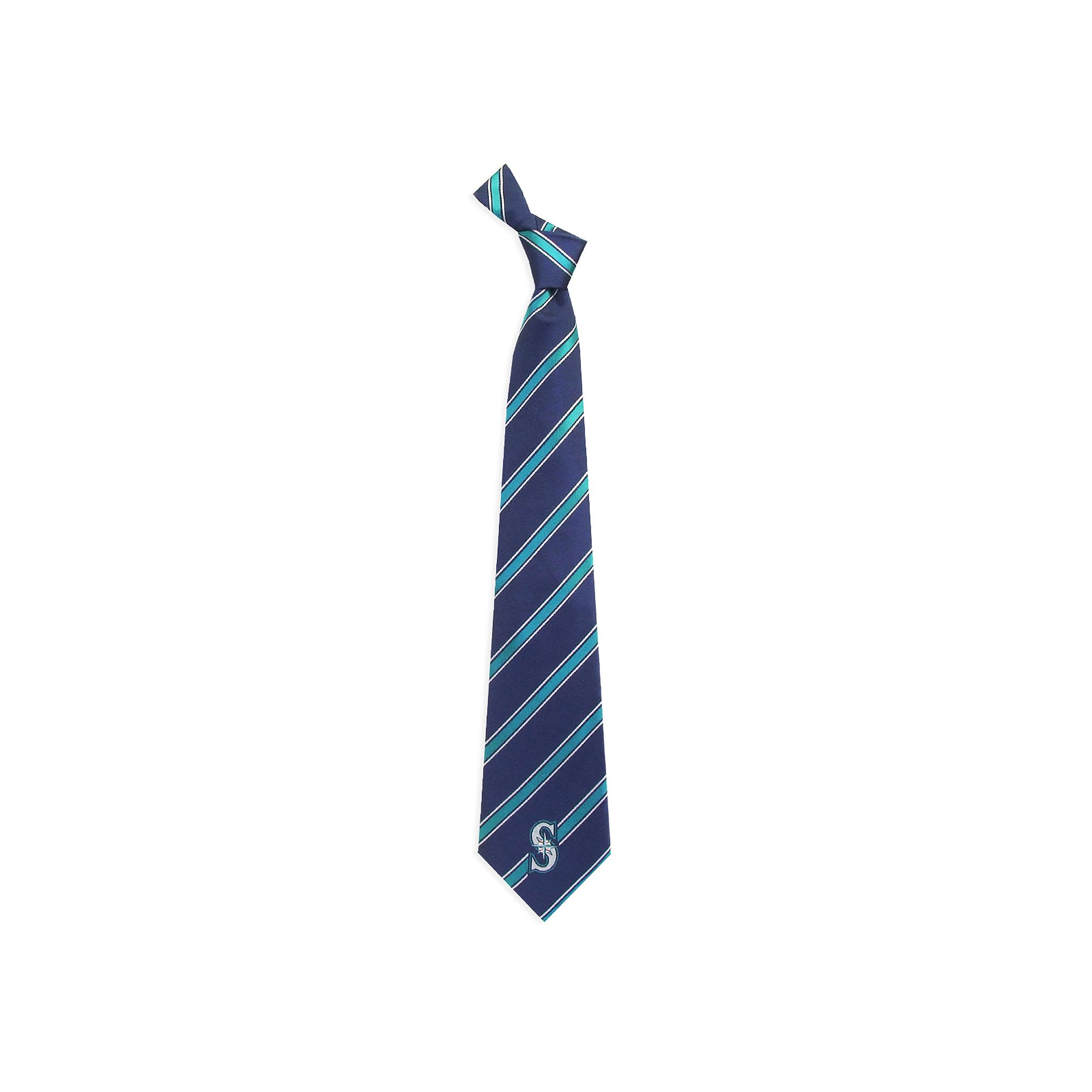 Seattle Mariners MLB Striped Tie