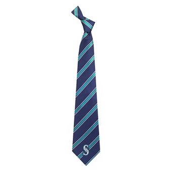 Seattle Mariners MLB Striped Tie