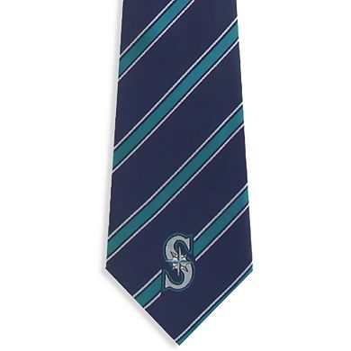 Seattle Mariners MLB Striped Tie