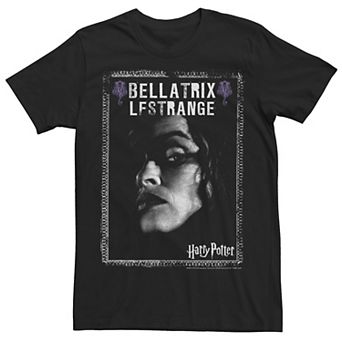 Men's Harry Potter Bellatrix Lestrange Dark Portrait Tee
