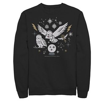 Men's Harry Potter Christmas Winter Owls Sweatshirt