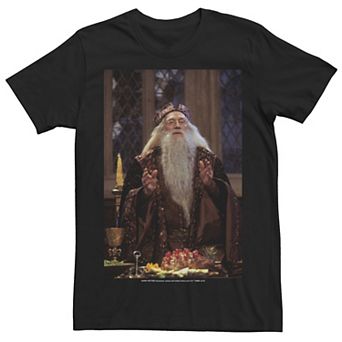 Men's Harry Potter Professor Dumbledore Poster Tee