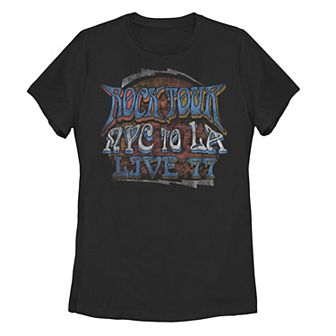 Juniors' Live '77 Vintage Rock Tour Tee