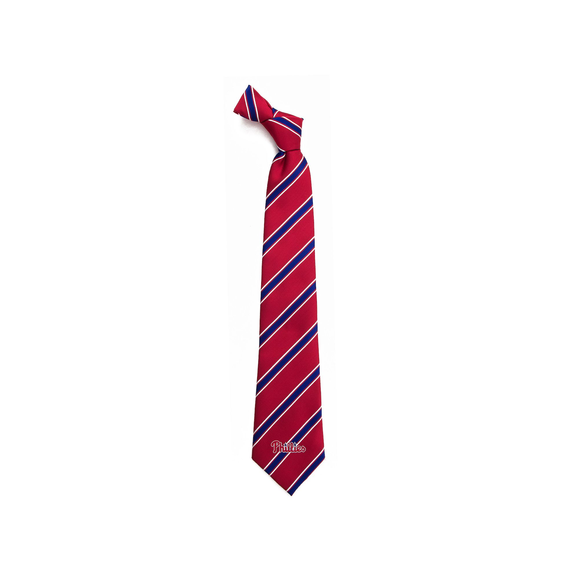 Philadelphia Phillies MLB Striped Tie
