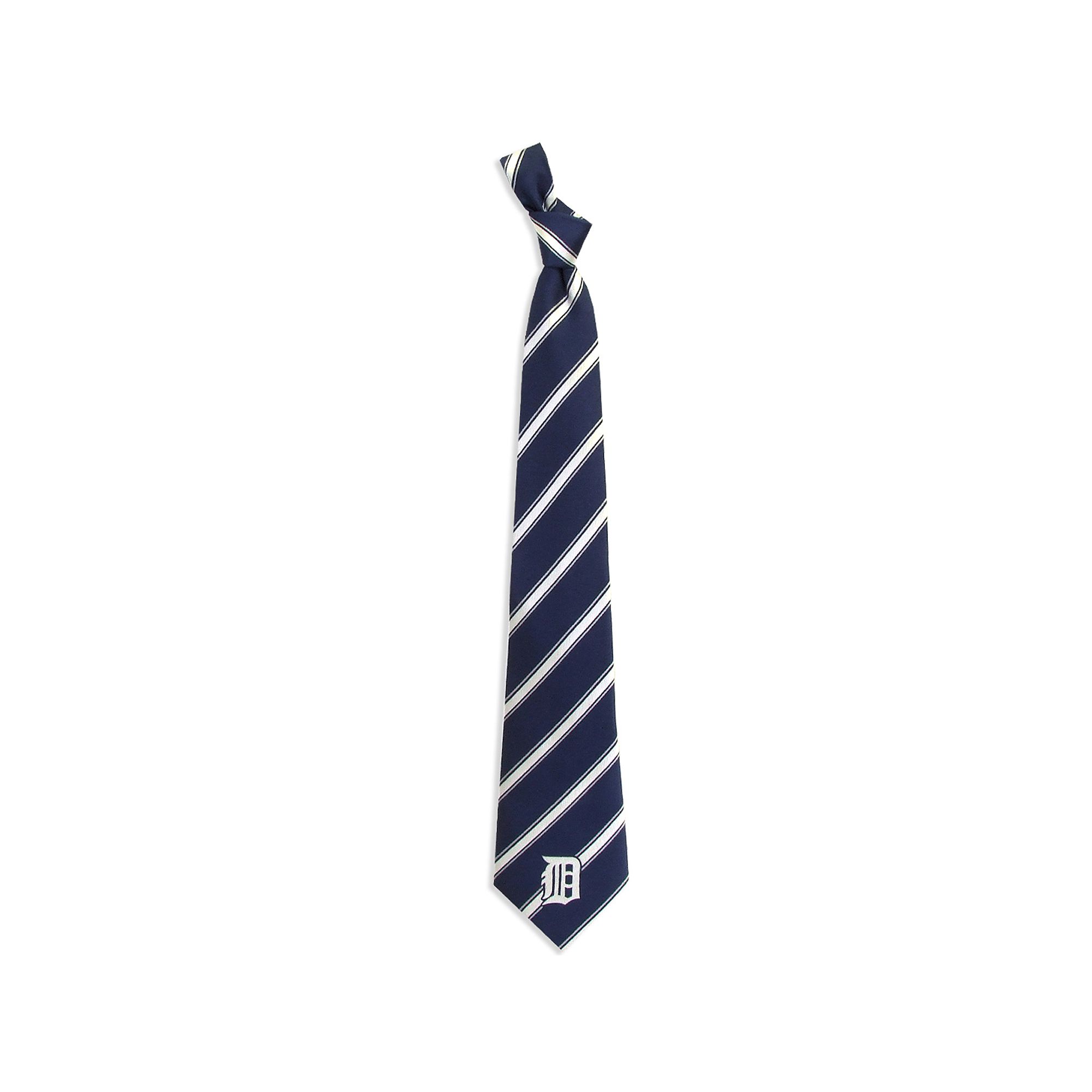 Detroit Tigers MLB Striped Tie