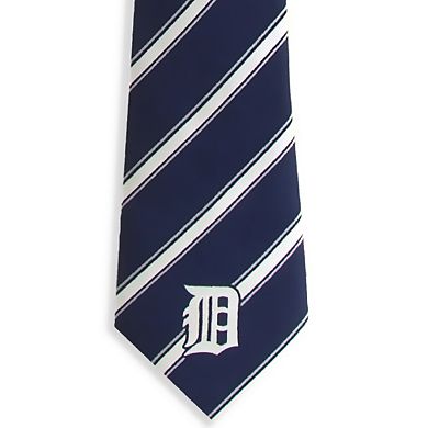 Detroit Tigers MLB Striped Tie