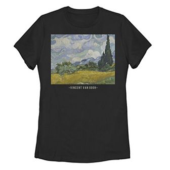 Juniors' Truly Gogh Outdoor Graphic Tee