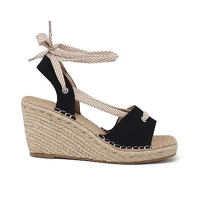 Yoki Kayla 02 Women's Espadrille Wedge Sandals