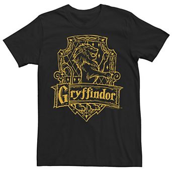 Men's Harry Potter Gryffindor Line Art Crest Tee