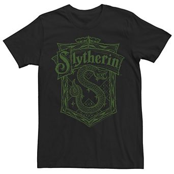 Men's Harry Potter Slytherin Detailed Crest Tee