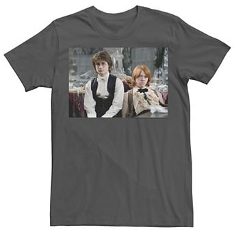 Men's Harry Potter Ron Dressed Up Photo Tee