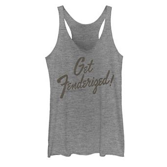 Juniors' Fender Get Fenderized Logo Tank Top