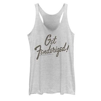 Juniors' Fender Get Fenderized Logo Tank Top