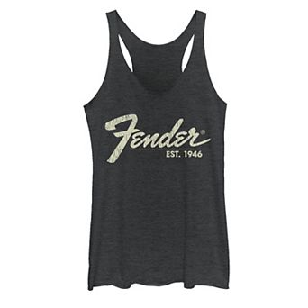 Juniors' Fender Classic Fender Est. 1946 Graphic Tank Top