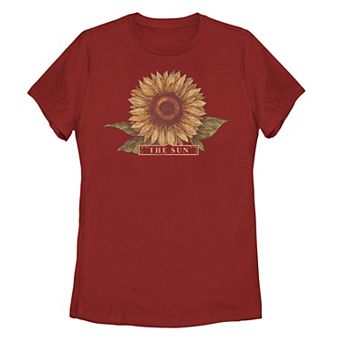 Juniors' Sunflower Hit Graphic Tee